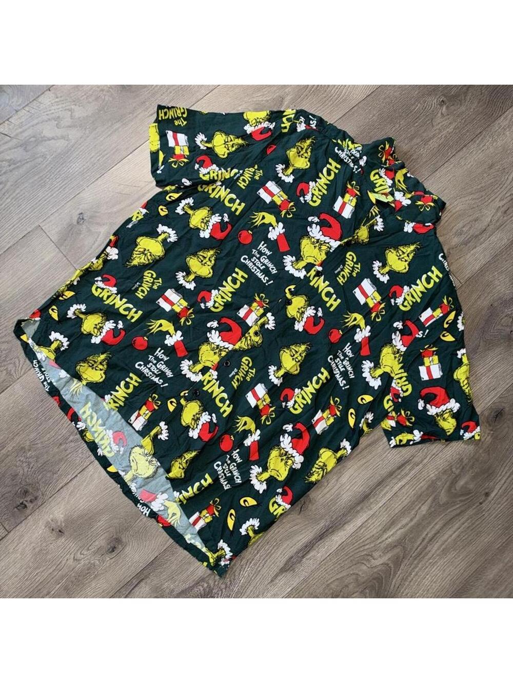 Primark The Grinch Holiday Pajama Shirt